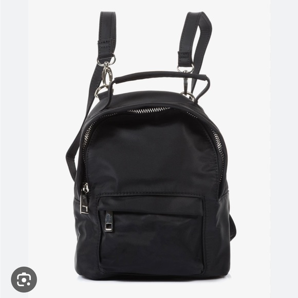 Missguided black mini backpack - Picture 1 of 6
